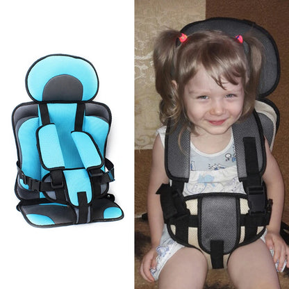 Child Safety Seat Mat Cushion Adjustable Stroller Seat Pad