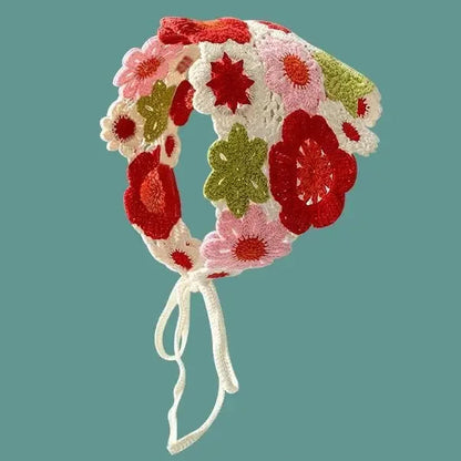 Handmade Crochet Triangle Headband