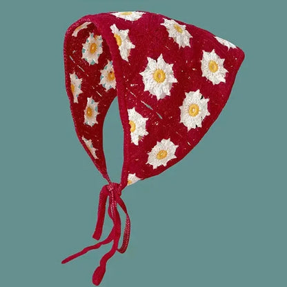 Handmade Crochet Triangle Headband