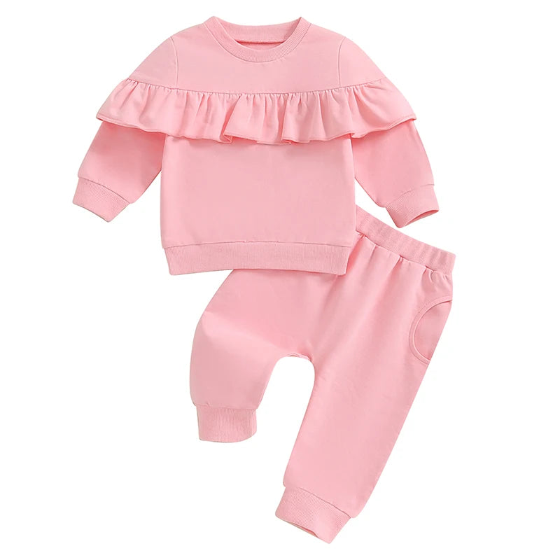 2 Piece Set Autumn Baby Girl Outfits