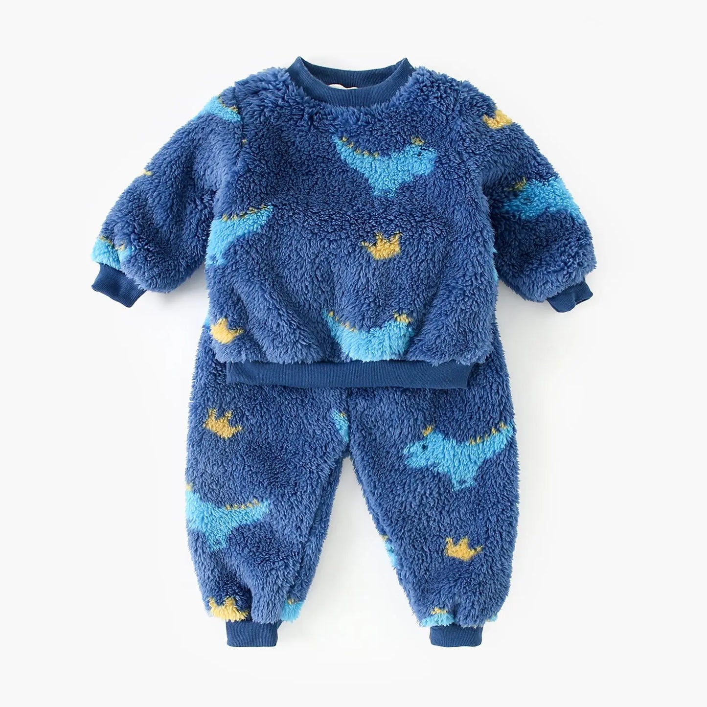 2 Piece Fluffy Winter Fleece Set