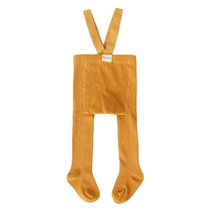 VISgogo Baby Girl Boys Tights Cute Footed Pantyhose with Suspenders Stretch Overalls Stockings Infant Leggings