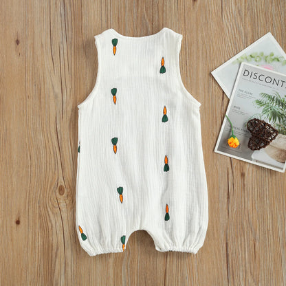 Muslin Farm Romper