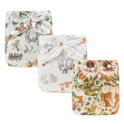 3 Pack Nursery Cloth Diapers