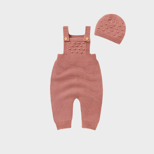 2 Piece Sleeveless Knitted Jumpsuit