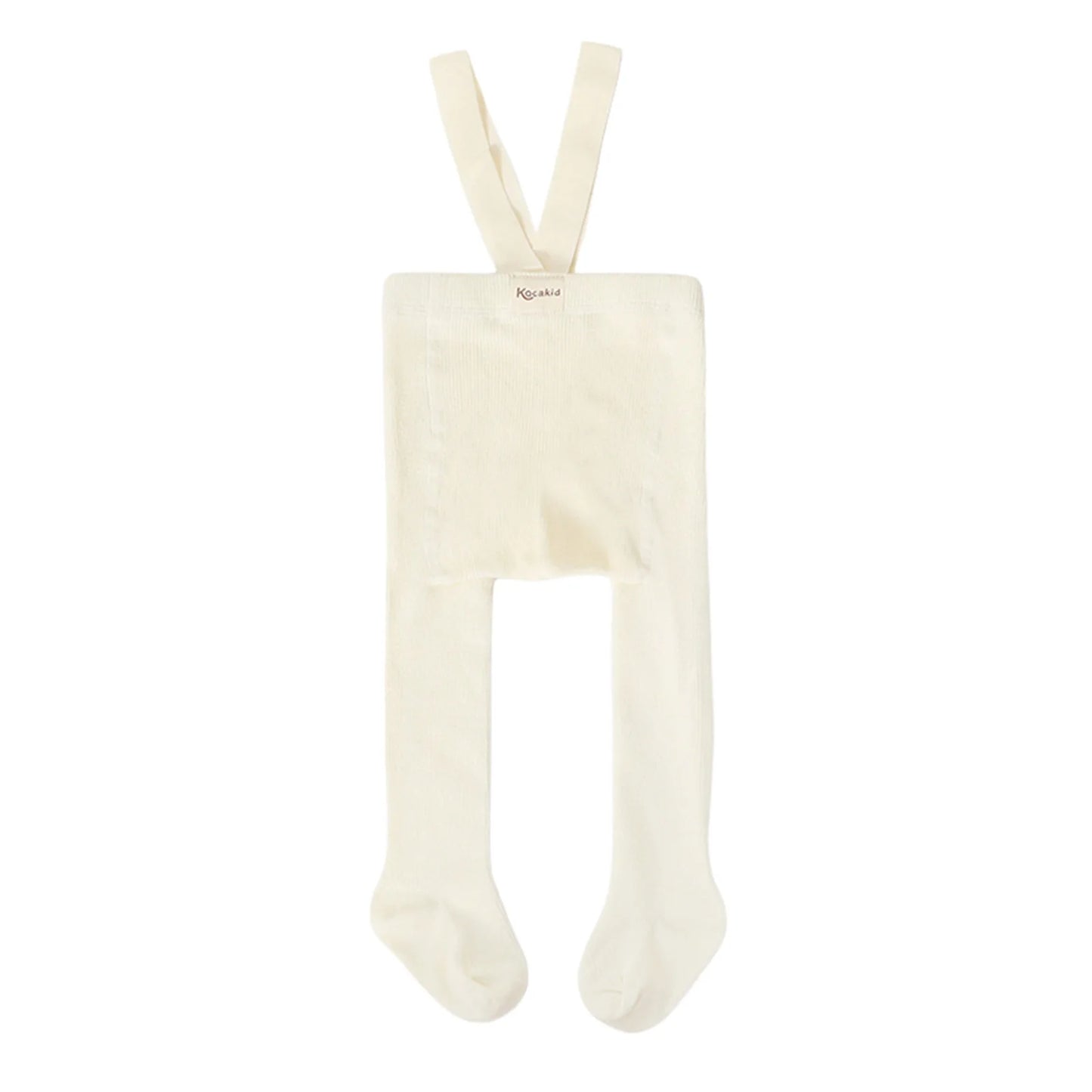 VISgogo Baby Girl Boys Tights Cute Footed Pantyhose with Suspenders Stretch Overalls Stockings Infant Leggings