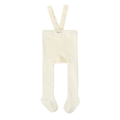 VISgogo Baby Girl Boys Tights Cute Footed Pantyhose with Suspenders Stretch Overalls Stockings Infant Leggings