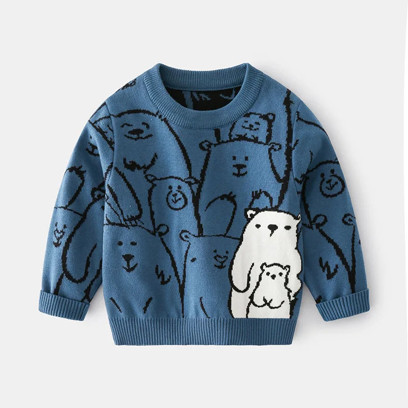 Kitty Cartoon Sweater