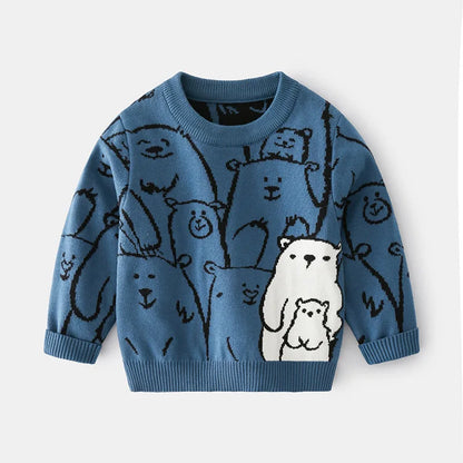 Kitty Cartoon Sweater