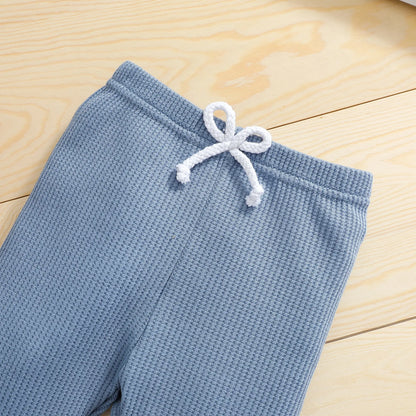 Body décontracté à capuche et manches longues 2 pièces