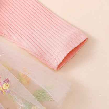 Floral Dress with Headband Set