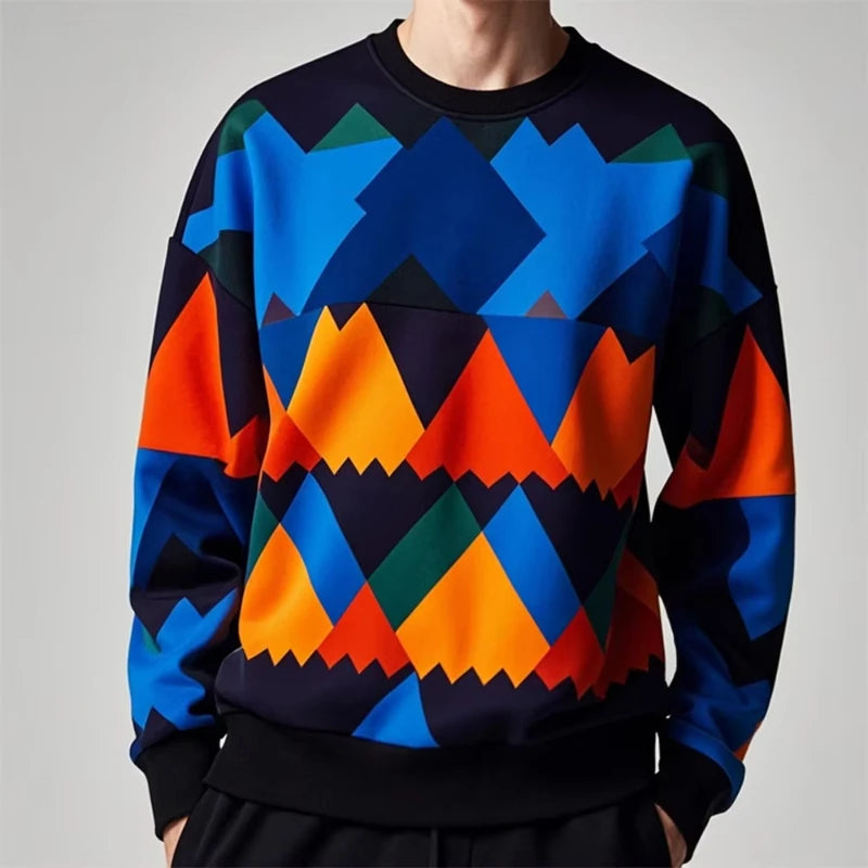 Pullover Sweatshirt Geometry