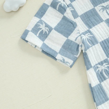 Combinaison d'arbre à carreaux Island