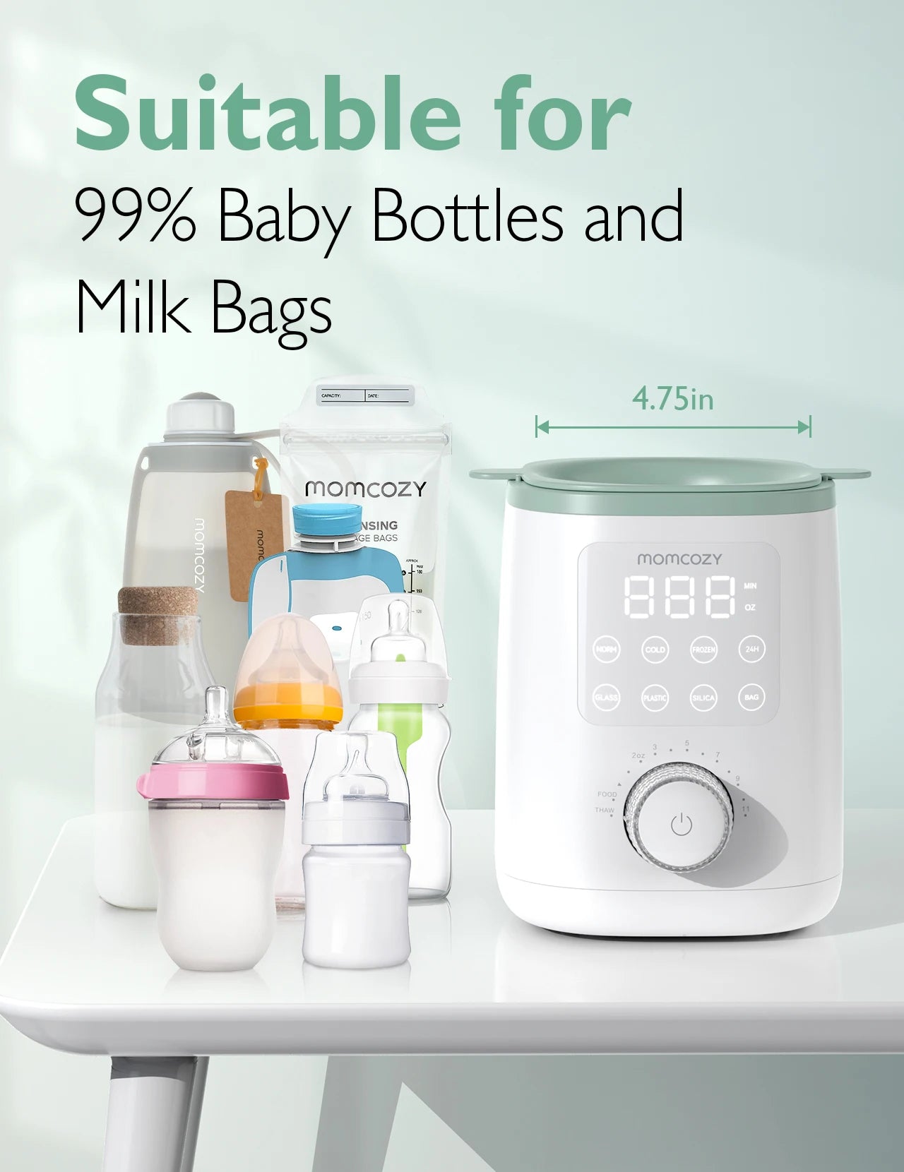Momcozy™ 9-in-1 Baby Bottle Warmer