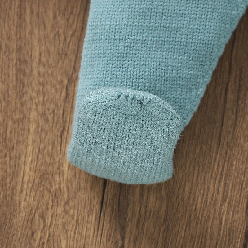 Costume rayé tricoté 2 pièces