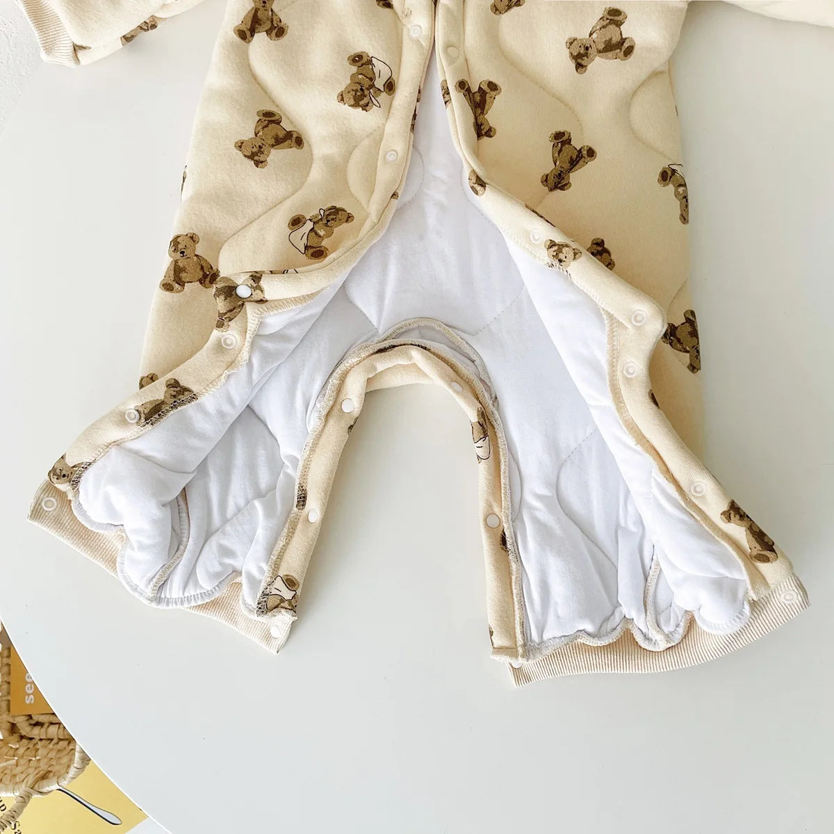 Autumn Bear Romper
