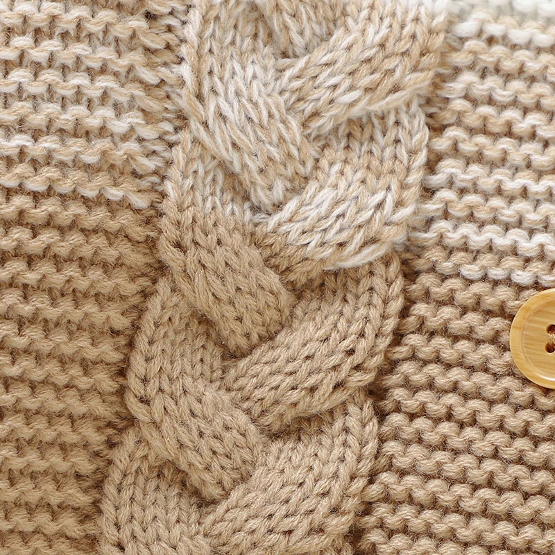 Hooded Knitted Autumn Sweater