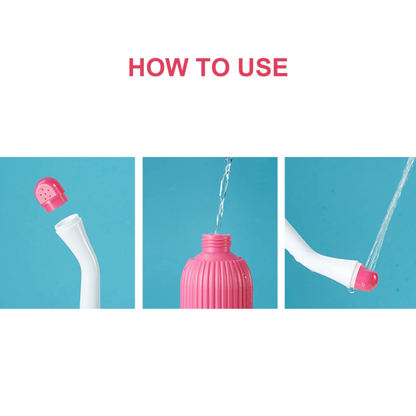 Bidet portatif avec pulvérisateur pour voyage et nettoyage