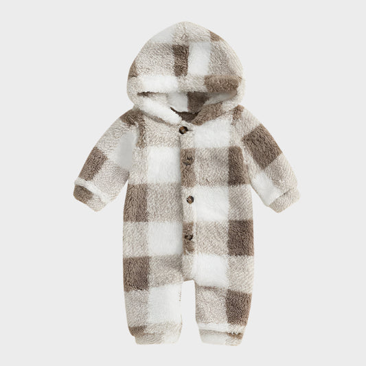 Checkered Winter Jumpsuit