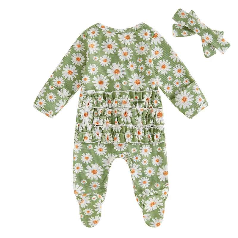 Floral Ruffle Jumpsuit