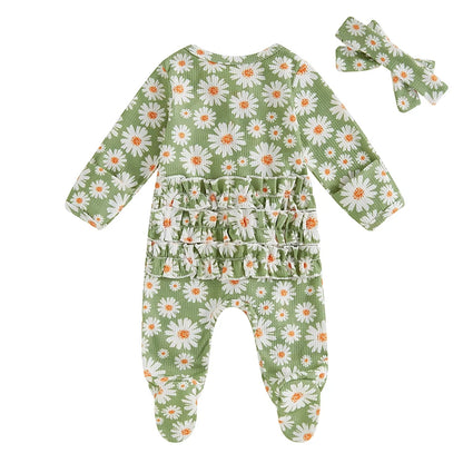 Floral Ruffle Jumpsuit