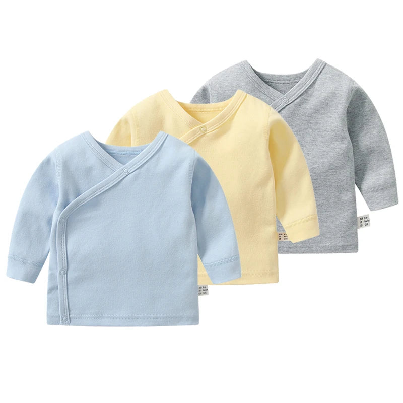 Lot de 3 t-shirts à manches longues
