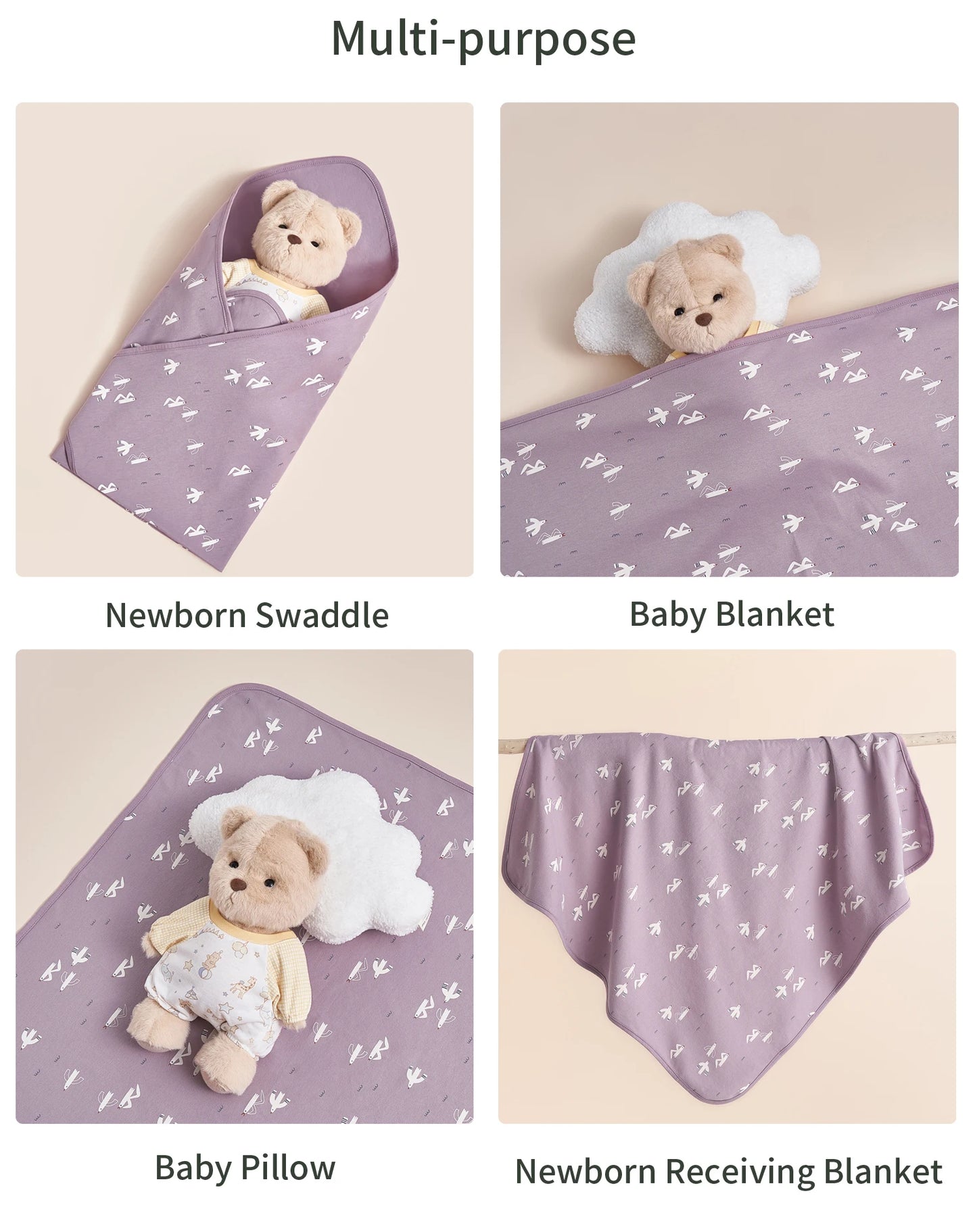 Swaddle Wrap with Beanie