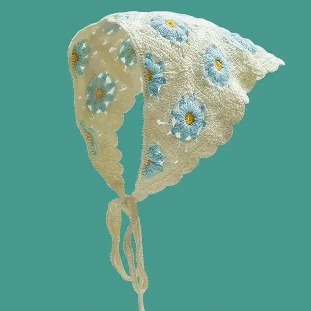 Handmade Crochet Triangle Headband