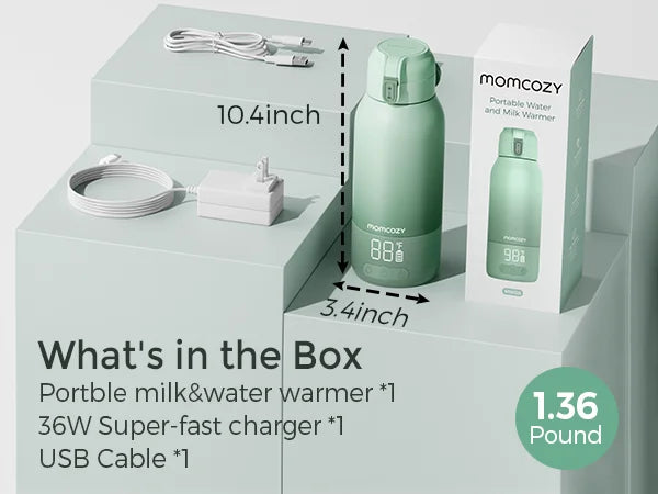 Momcozy™ Portable Milk Warmer for Travel