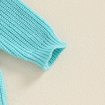 Bunny & Chick Autumn Embroidered Sweater