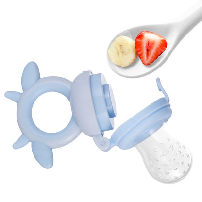 Tétine en silicone pour bébé avec alimentation aux fruits