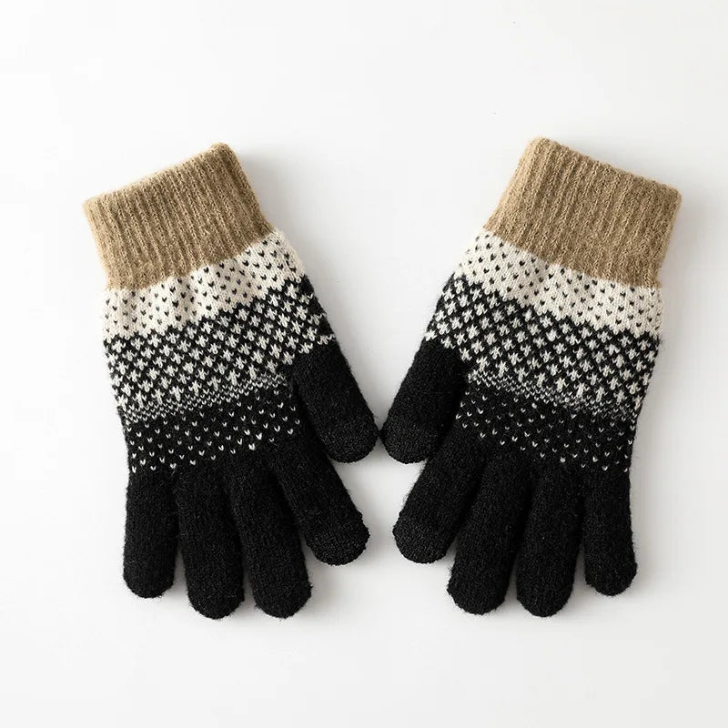 Knitted Acrylic Gloves
