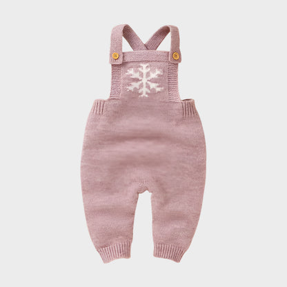 Snowflakes Overall Jumpsuit
