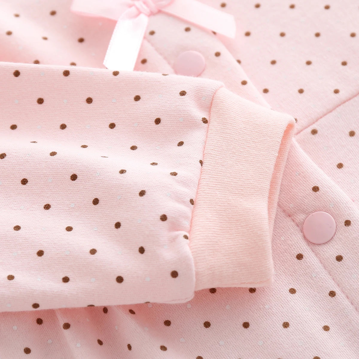 Blossom Polka Dot Infant Jumpsuit