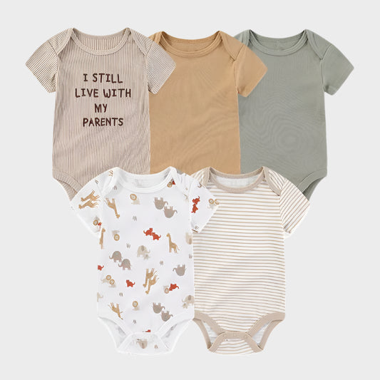 5 Piece Classic Bodysuit