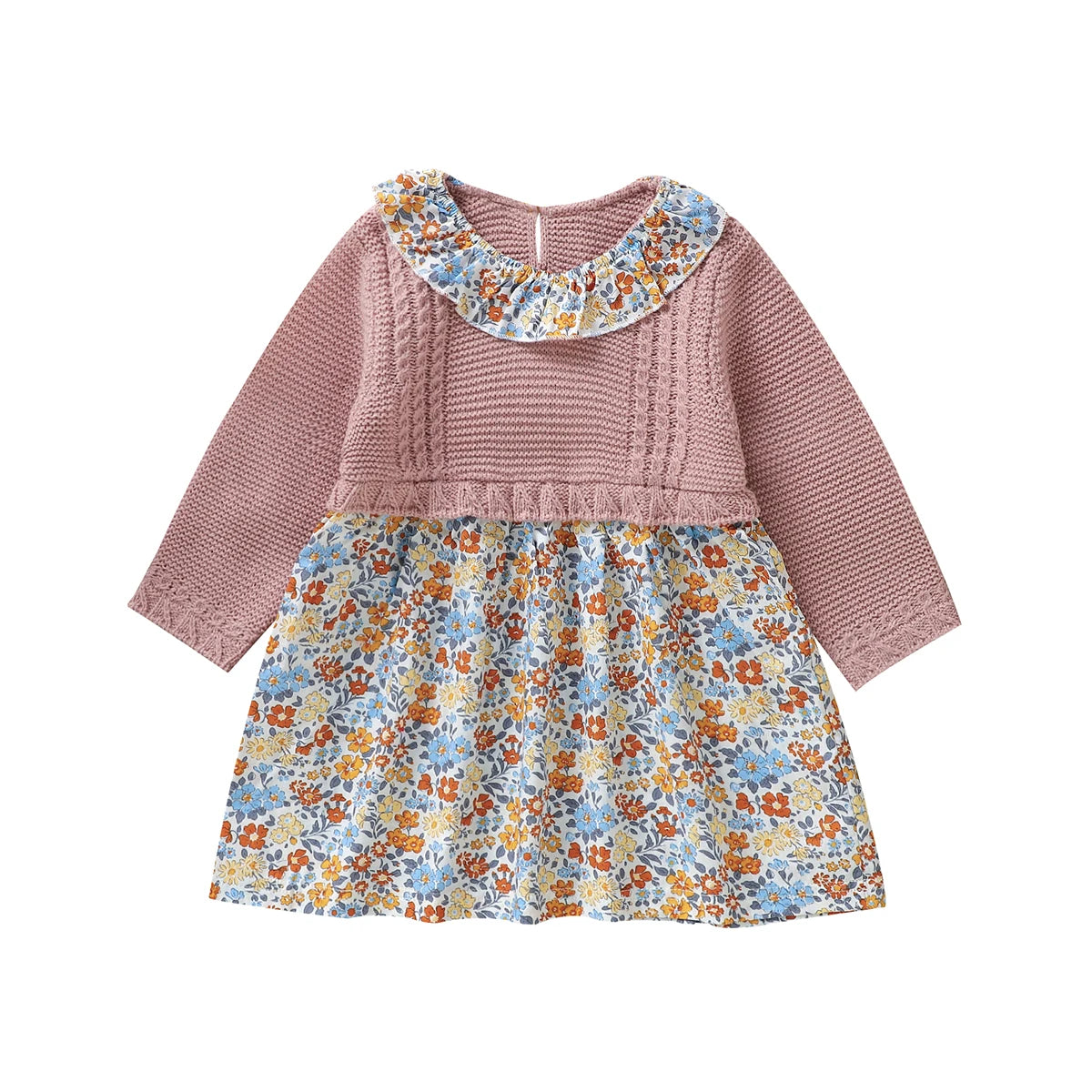 Spaghetti Straps Floral Dress