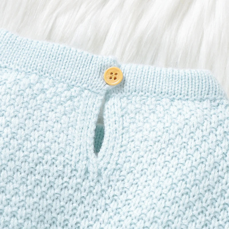 Sweet Floral O-neck Growsuit