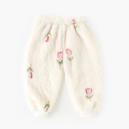 2 Piece Fluffy Winter Fleece Set