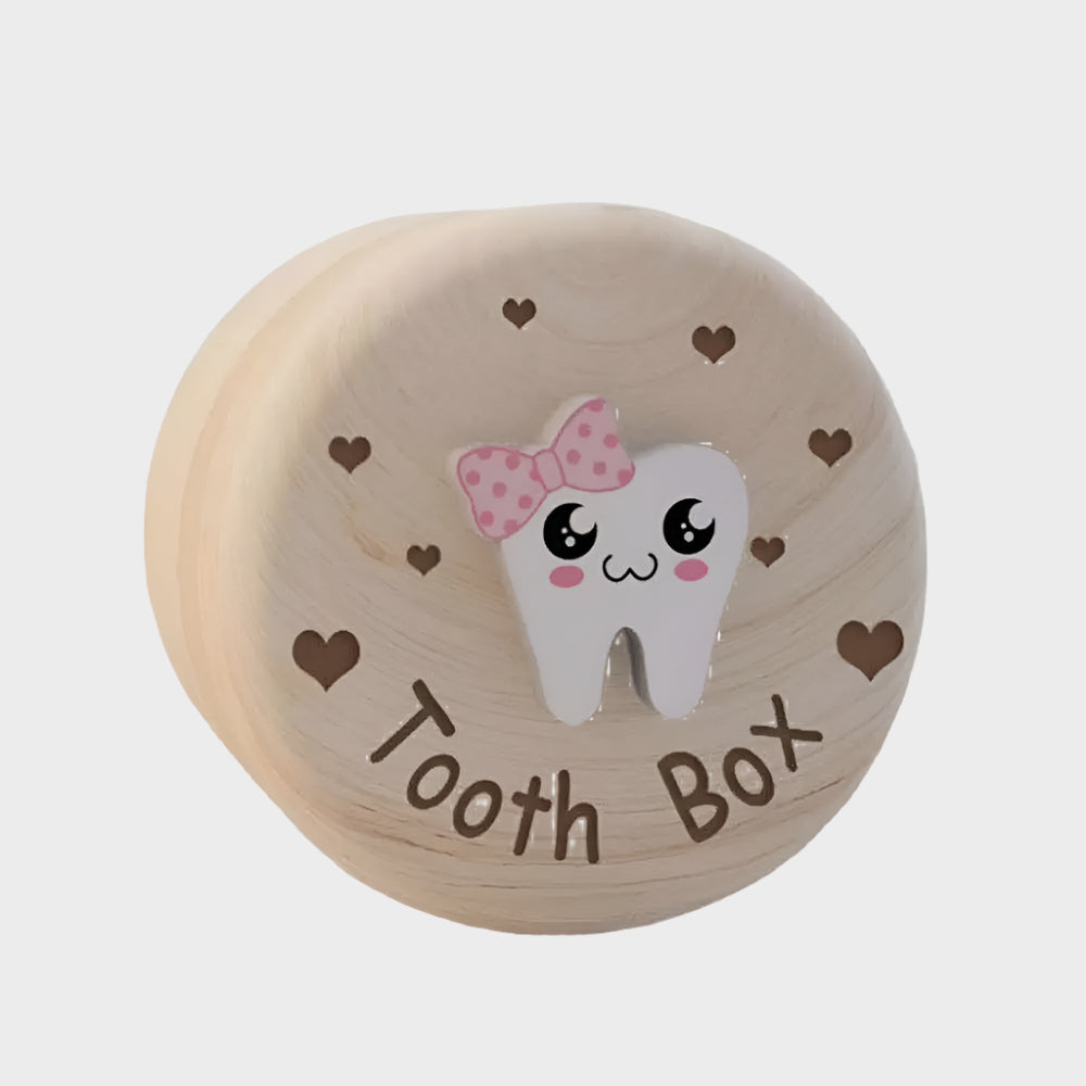 Wooden Tooth Box