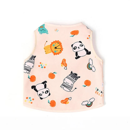 Gilet chaud réversible pour bébé garçon et fille