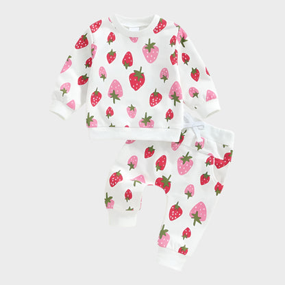 2 Piece Strawberry Outfit