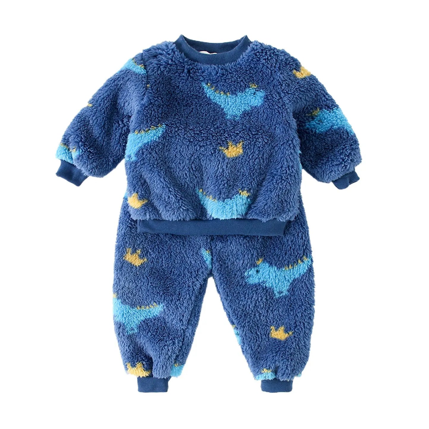 2 Piece Fluffy Winter Fleece Set
