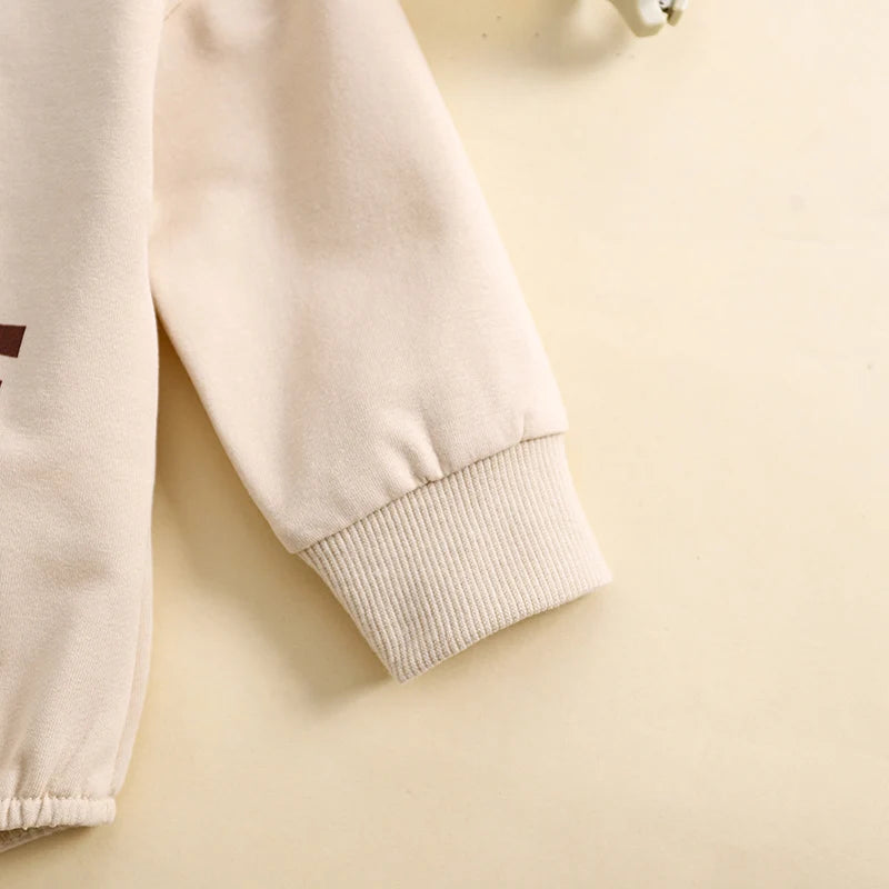 Long Sleeve Crew Neck Letters Bodysuit