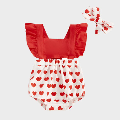 Valentine's Suit with Headband