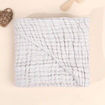 Muslin Bath Robe Towel with Hood