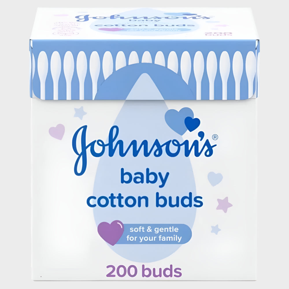 (2 Pack) Johnsons Baby Cotton Buds - 1 X 200