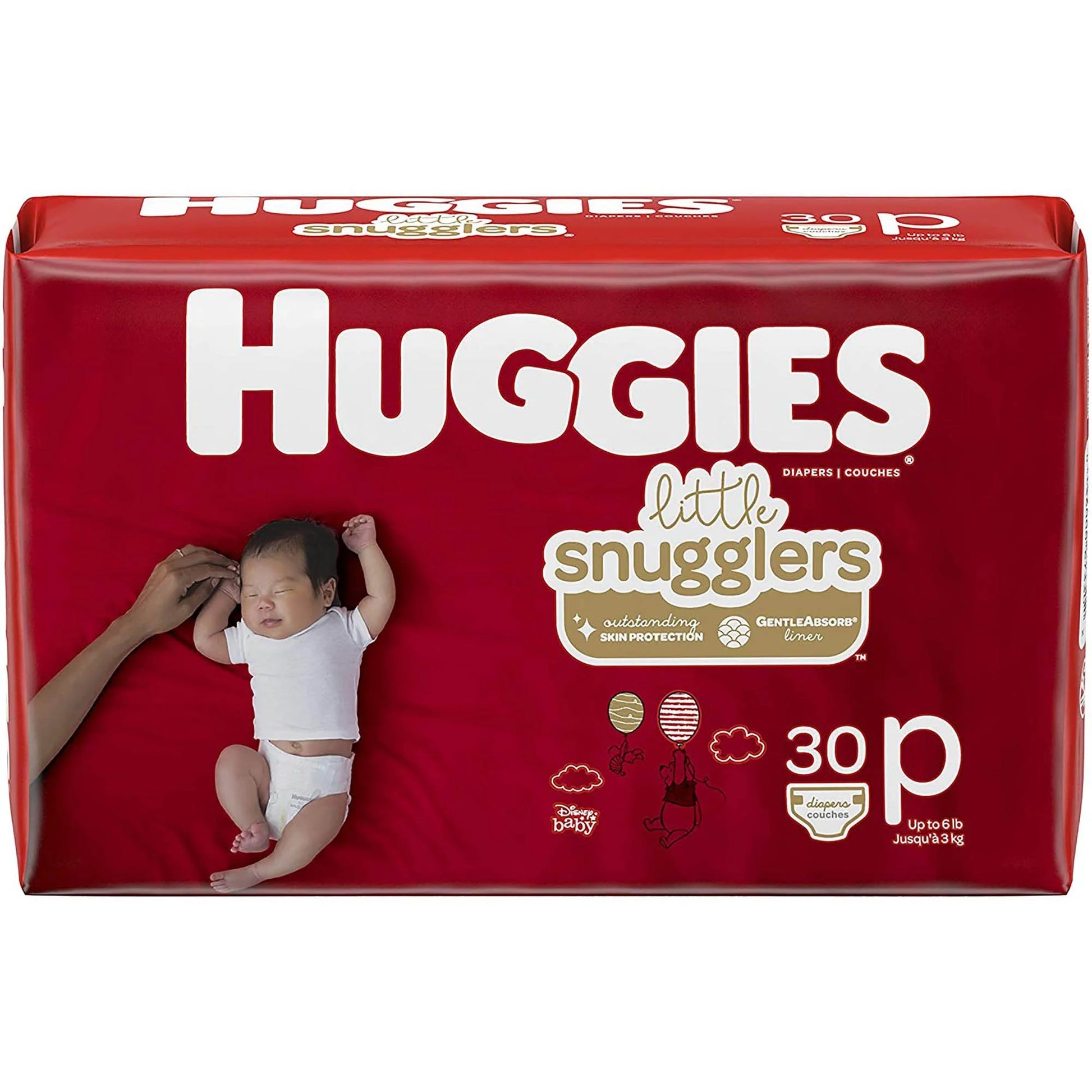Little Snugglers Diaper, Micro Preemie (PK/30)