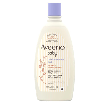 Baby Calming Comfort Bath & Wash, Lavender & Vanilla, 12 Fl. Oz