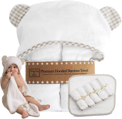 Organic Hooded Baby Towels
