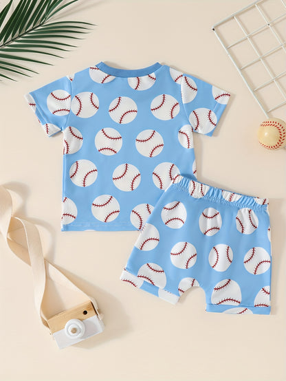 Ensemble de 2 pièces de tenue de baseball tendance